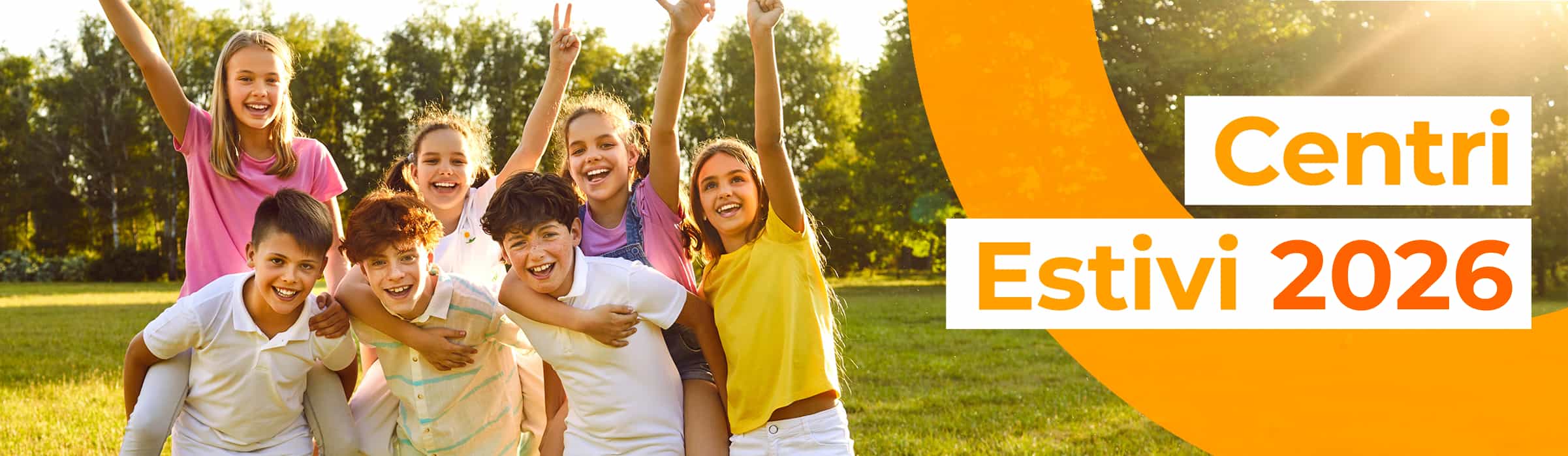 Centri estivi 2026 - immagine di repertorio orangogo