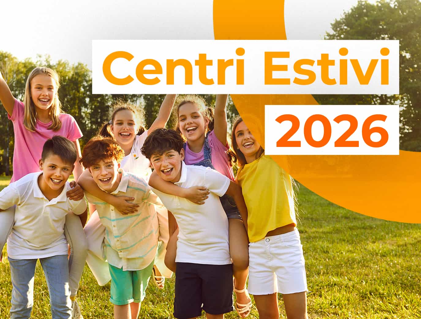 Centri estivi 2026 - immagine di repertorio orangogo